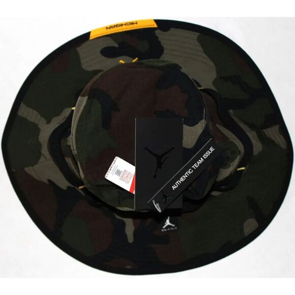 Michigan Wolverines Jordan Brand Boonie SZ Medium/Large Bucket Hat Camo On Field - Picture 4 of 4